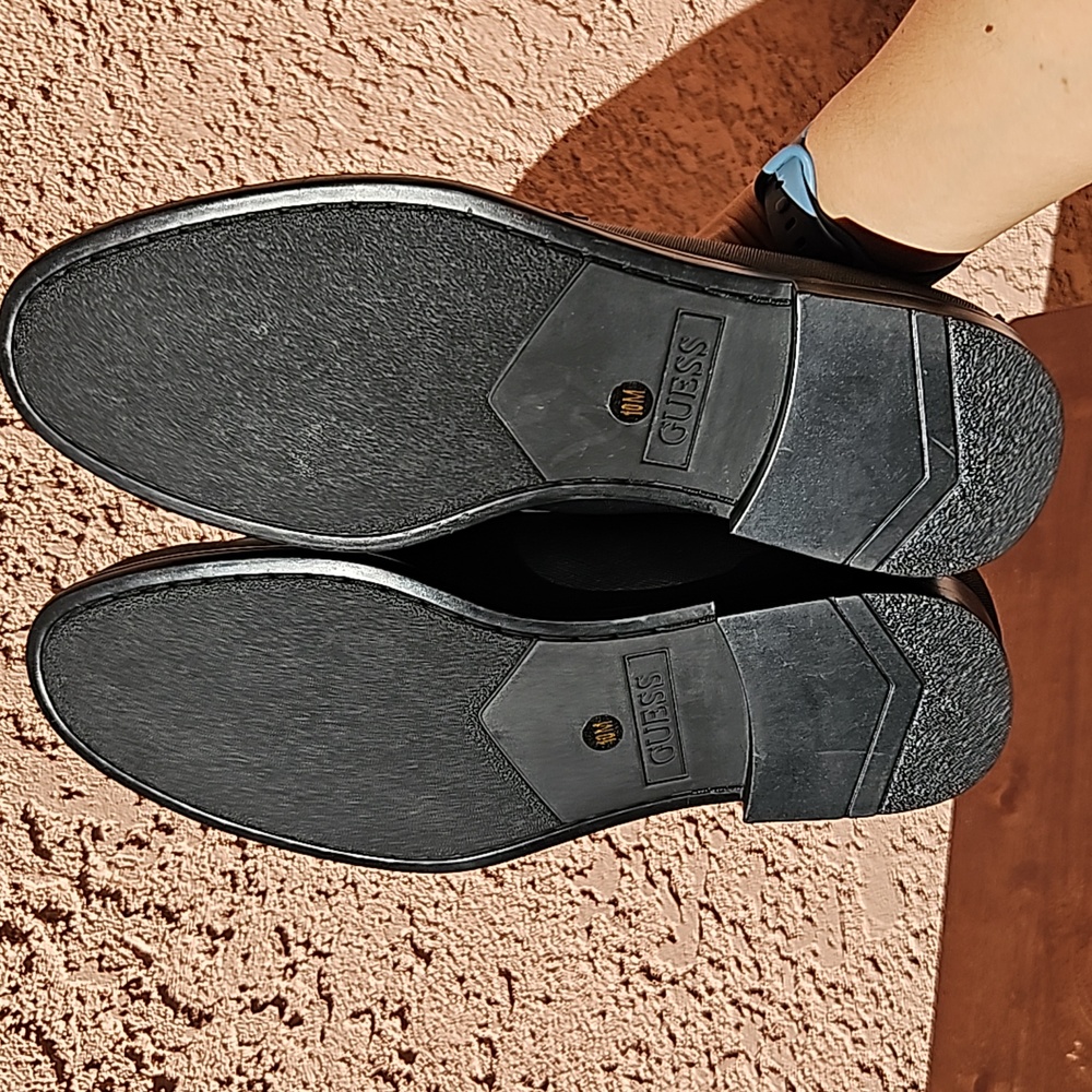 Guess Black Ciflin Loafers Dress Shoes Slip-On Size 10M - Picture 12 of 13